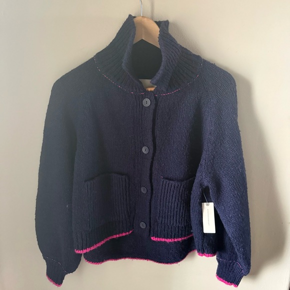 NWT Pilcro The Jesse Dog Icon Cardigan - Picture 5 of 6